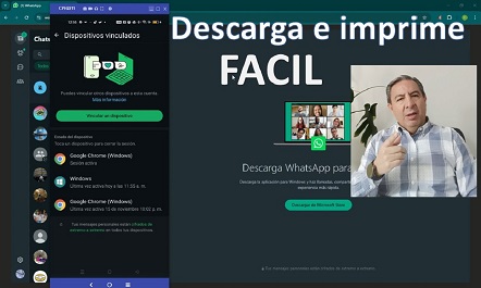 Tutorial Cómo Descargar, Imprimir y Eliminar Documentos de WhatsApp Web